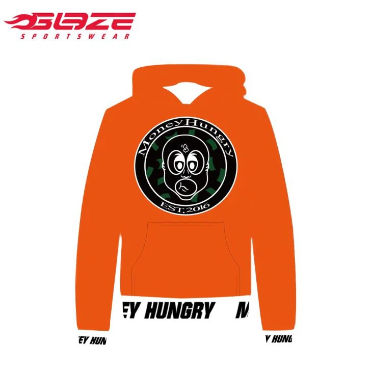 Mens Personalized Sublimation Printing Hoodie